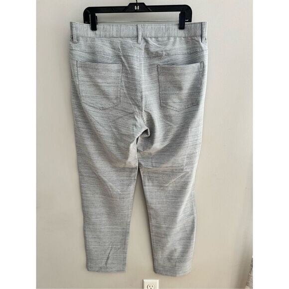 BYLT Kinetic Gray Performance Stretch Premium Basics Chino Pants NEW Size 36 - Picture 8 of 12